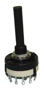 Rotary Switch, 1 Pole, 12 Position, no stops, 30-15100