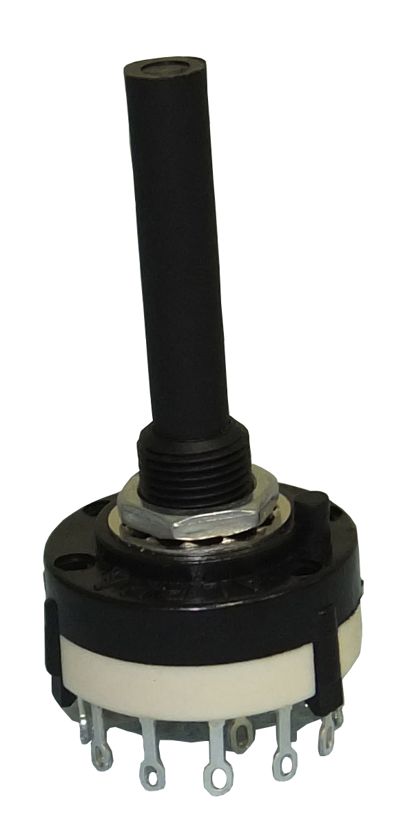 Rotary Switch, 1 Pole, 6 Position, non shorting  , 30-15106