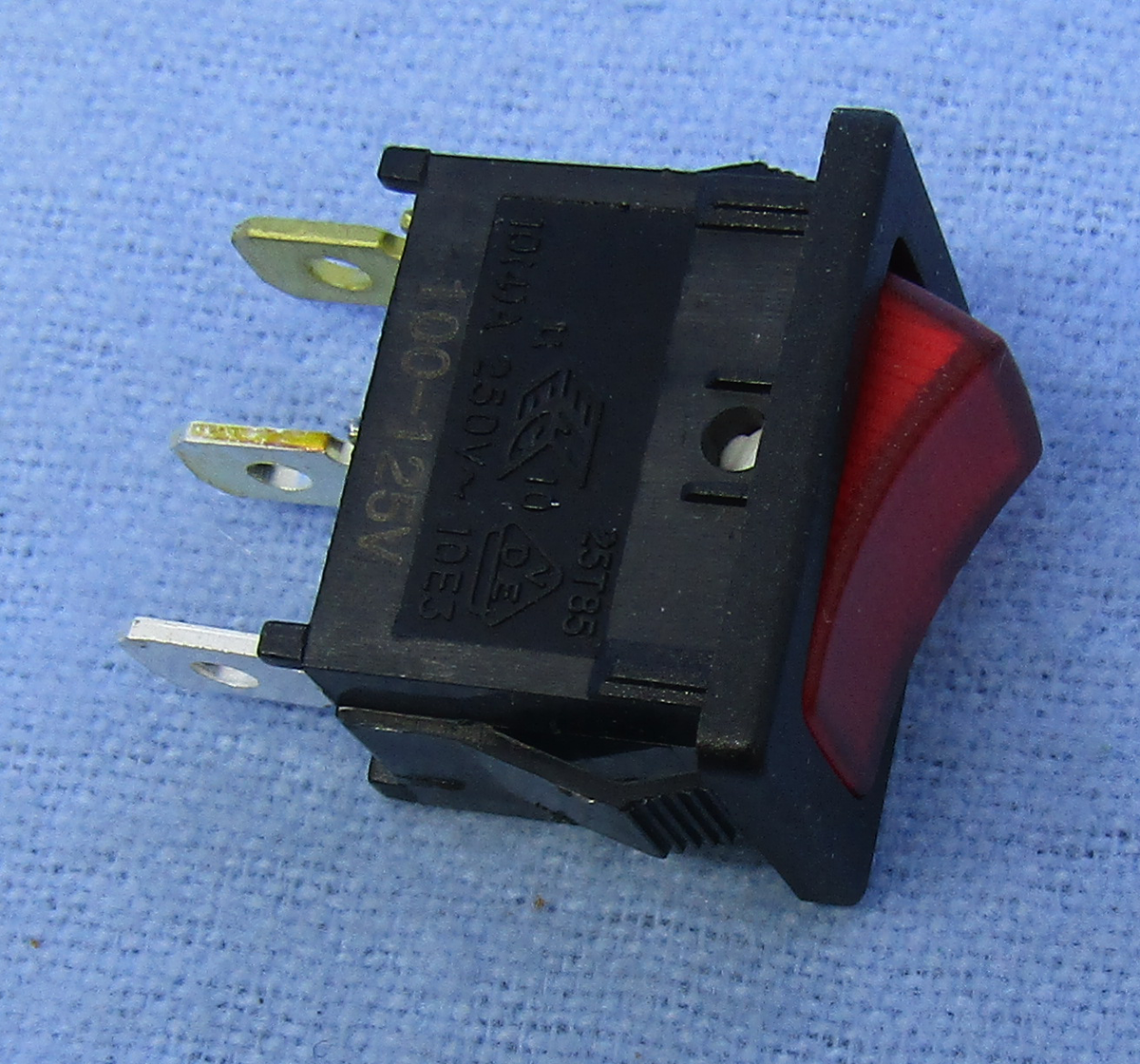 Lighted Miniature Rocker Switch 30-16096