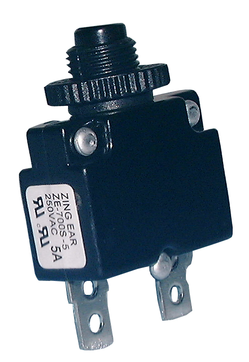Miniature Push Button Circuit Breaker, 3A, 30-6003