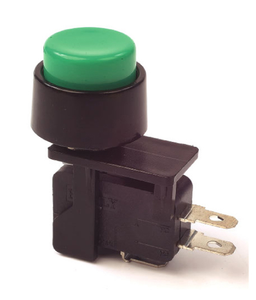 Green Push Button Sw On/Off Momentary, 30-789