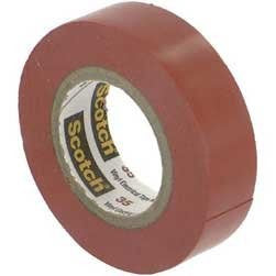 3M #35 RED VINYL ELECTRICAL TAPE , 0-00-54007-10810-8