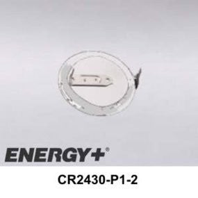 CR2430-P1-2, 3V 270 MAh Lithium, 24MM X 3.0MM
, 2 PIN HORIZONTAL PC MOUNT
, COMP-1-2P