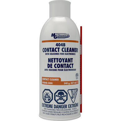 CONTACT CLEANER WITH SILICONES  12oz, 404B-340G