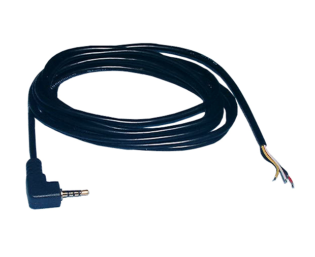 2.5mm M/M 4 Cond. Audio Cable, 3 ft., 44-401