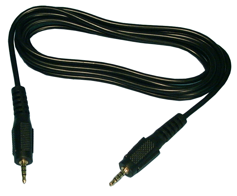 2.5mm M/M 4 Cond. Audio Cable, 12 ft., 44-407