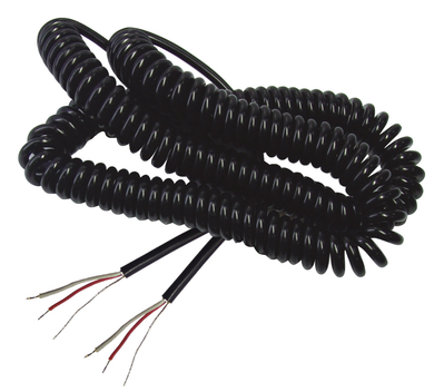 Bulk Retractable Cable-2 Cond. w/Shield-25', 44-495