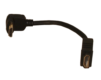 R/A HDMI M-F 6”/1.3, 45-7036