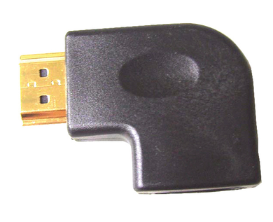 R/A HDMI M-F Adaptor-Right Elbow, 45-7044