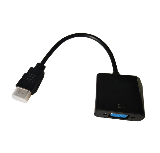 HDMI MALE TO VGA FEMALE CONVERTOR CABLE, 45-7071