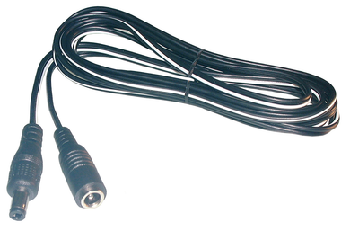 6' 2.1x5.5mm DC Plug to Jack Ext. Cord, 20 AWG, 48-1023