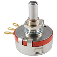 Audio Taper Potentiometer, 250K Ohm, 1/4 Inch dia. shaft, 501-0024