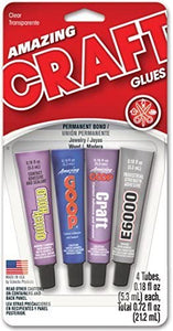 4 pack assorted adhesives