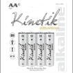 Kinetik AA x 4pk Alkaline Battery , 53317