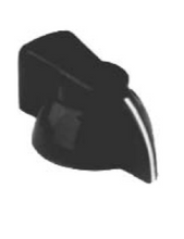 Load image into Gallery viewer, 54-374-2 - 1/4 inch(6.35mm)x Pointer Knob-- 2/pack
