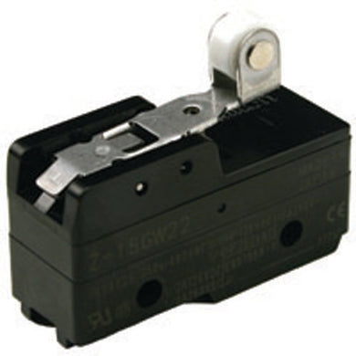 Snap Action Switch,  Short Hinge Roller Lever, 54-429
