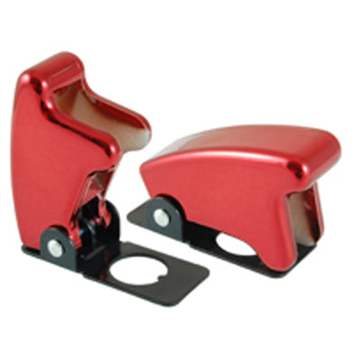 Toggle SW. Safety Cover Red Metallic, 54-921