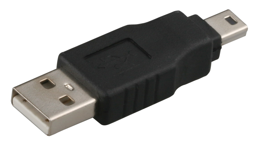 USB A MALE-MINI USB 5PIN MALE, 70-8008