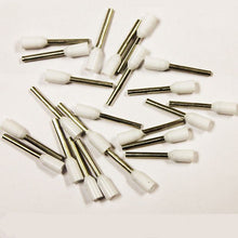 Load image into Gallery viewer, INSULATED WHITE WIRE FERRULES, 20 AWG X 16MM, 500 PCS

