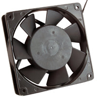 Load image into Gallery viewer, FAN 100-125VAC 120 X 120 X 25MM Wire Leads  2450RPM 68CFM 39D

