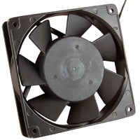 Load image into Gallery viewer, FAN 100-125VAC 120 X 120 X 25MM Wire Leads  2450RPM 68CFM 39D, 77-12025A120
