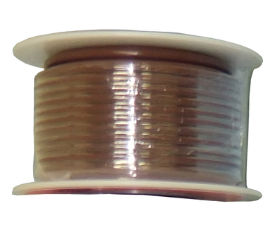 STRANDED COPPER-18 AWG-100'-BROWN, 78-21841