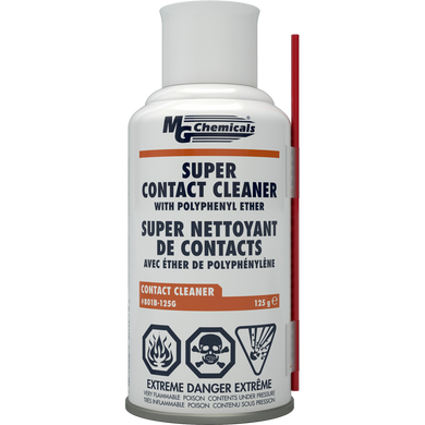 Super Contact Cleaner W/ Polyphenylether, 801B-125G