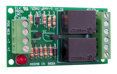 Relay Module, 12Amp DPDT Relay, 12 or 24vdc, ELK-924