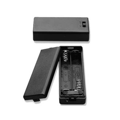 Battery Holder 2 X AAA Cells With Cover & Switch, BH4211