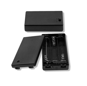 Battery Holder 3 X AAA Cells With Cover & Switch, BH4311