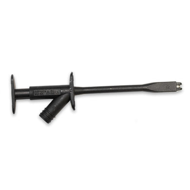 Black Right Angle Insulated Plunger Jaw Clip , BU-21434-0