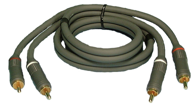 OFC Dubbing Cable, (2) RCA (M) / (2) RCA (M) 3', CA10