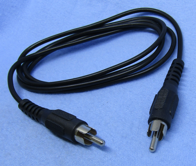 Audio Cable RCA Plug / RCA Plug 12' BULK, CA24B