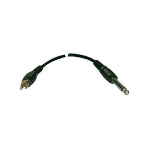 Audio Cable, RCA (M) / 1/4" Phone Plug 6', CA30
