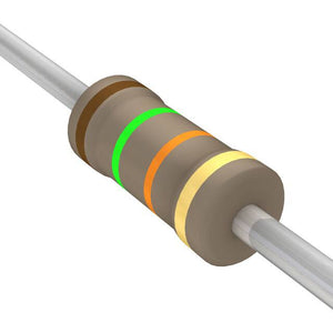15K OHM 1/4 watt 5% Carbon Film Resistor 200 pk, 15KQBK-2C