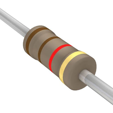 1.1K OHM 1/2 watt 5% Carbon Film Resistor 200 pk, 1.1KH-2C