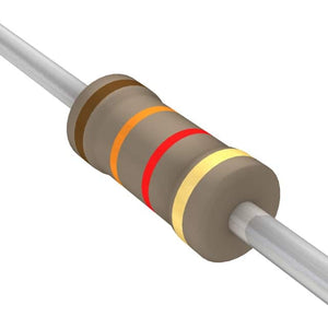 1.3K OHM 1/2 watt 5% Carbon Film Resistor 200 pk, 1.3KH-2C