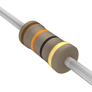 13 OHM 1/4 watt 5% Carbon Film Resistor 200 pk, 13QBK-2C
