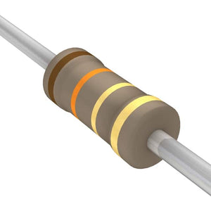 1.3 OHM 1/2 watt 5% Carbon Film Resistor 200 pk, 1.3H-2C