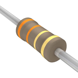 3.3 OHM 1/2 watt 5% Carbon Film Resistor 200 pk, 3.3H-2C