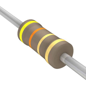 4.3 OHM 1/2 watt 5% Carbon Film Resistor 200 pk, 4.3H-2C