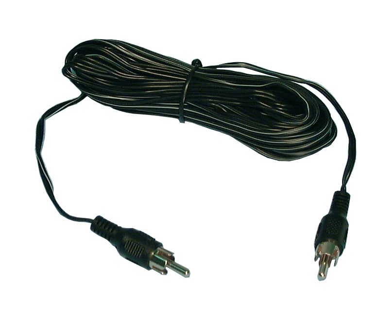 Speaker Extension Cable 22AWG RCA Plug / RCA Plug 25', EC1
