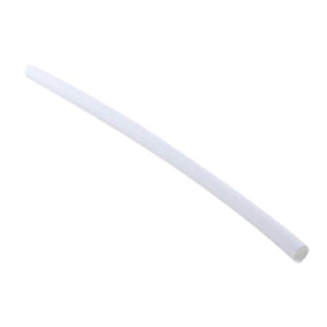 Heat Shrink  3/16 in Dia, White, Thin Wall, 48 in Length, 2:1 Shrink Ratio