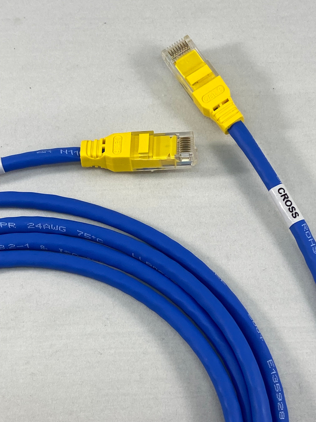 DC-568P-7BLH - CAT 6 CROSSOVER CABLE 7’