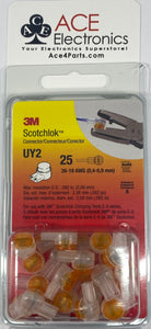 UY2  Scotchlok 26-19 AWG Connector  25 pack