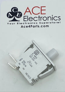 Pushbutton Switches SPST NC 16A PANEL-MT - E65-42A