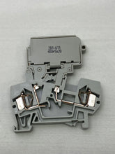 Load image into Gallery viewer, 281-611 - WAGO Fused Terminal Block, 2 Positions, 28 AWG, 12 AWG, 4 mm², Clamp, 10 A
