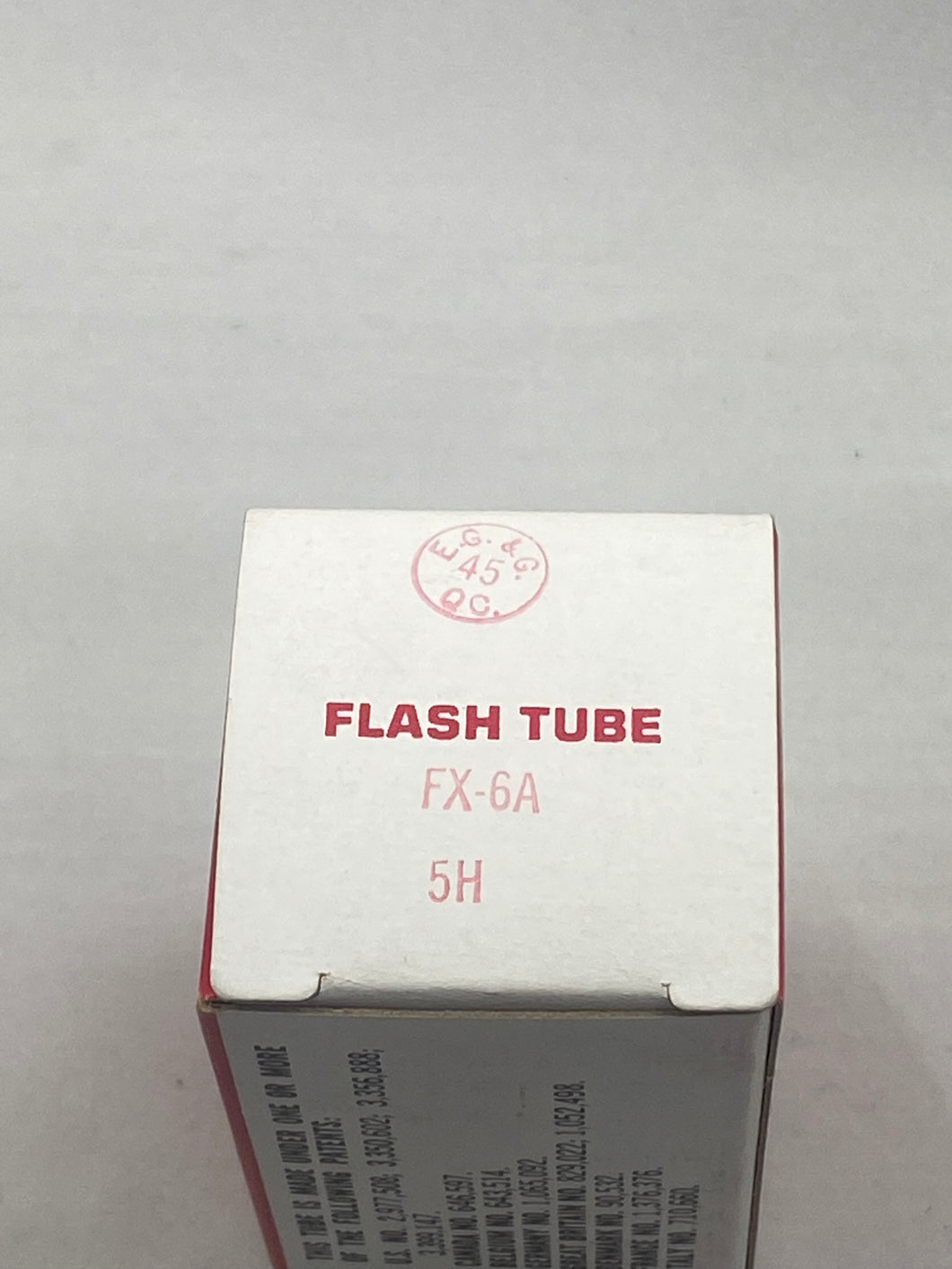 EG&G FX-6A Strobe Flash Tube