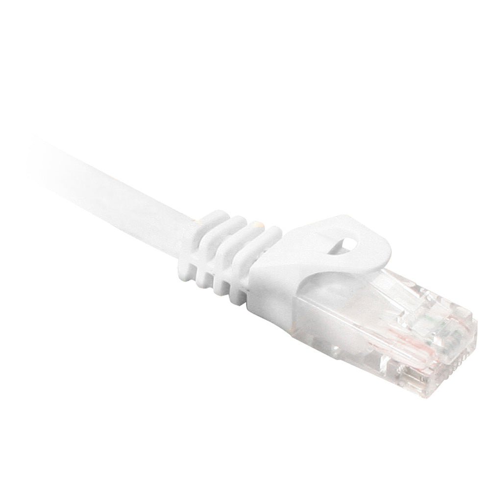 Catagory 6 Patch Cord, Snagless, 15ft, White, NPC-6815