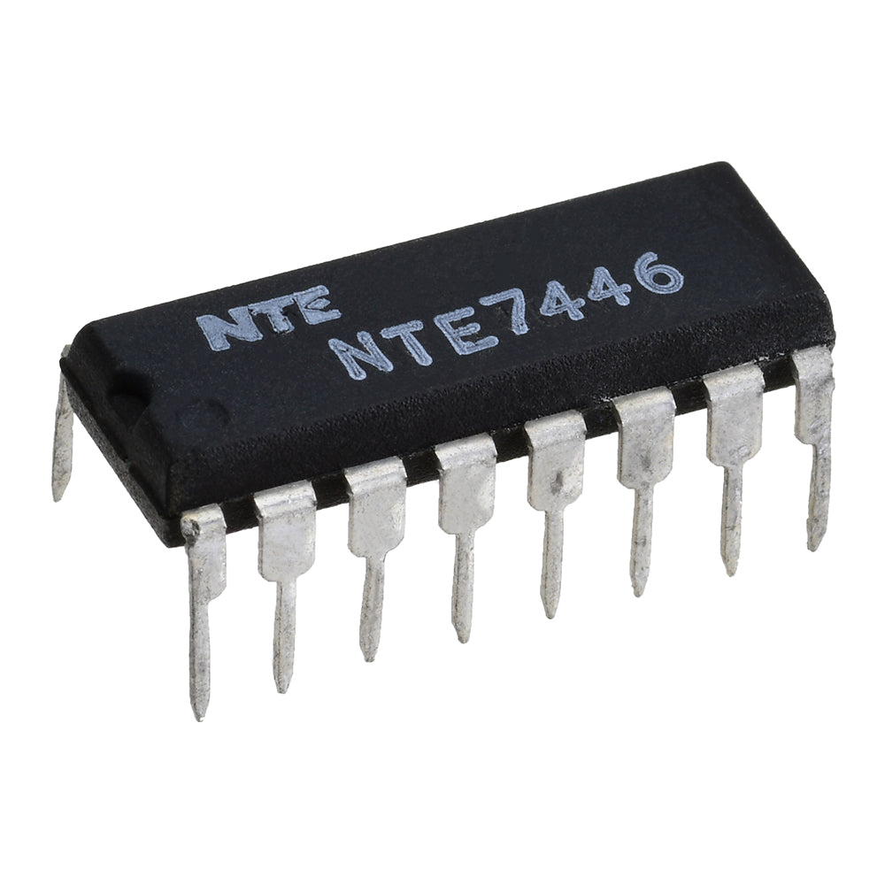 7446 Decoder NTE7446 IC-ttl Bcd To Seven Segment Decoder Driver With ACtive Low Ope